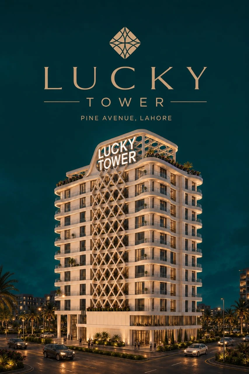 Lucky Tower elevation render