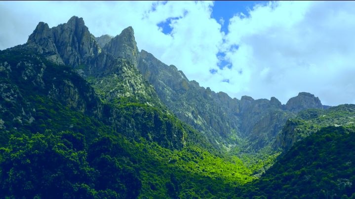 Landscape Blue after colour grade