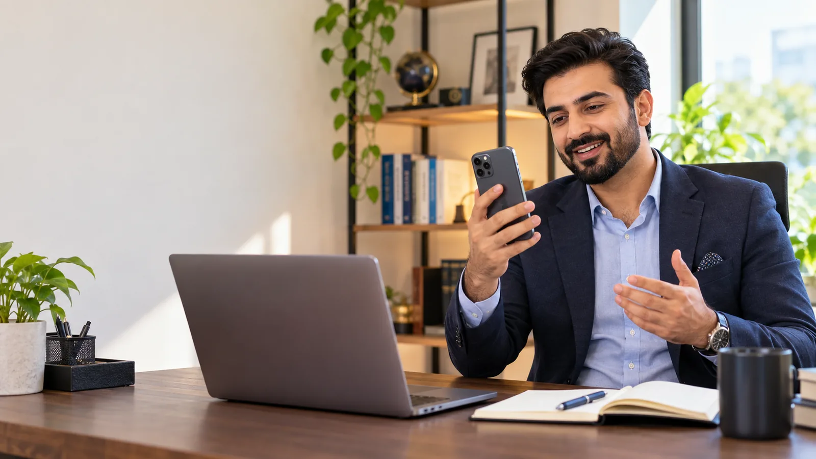 Online business consultation with an Ainenu advisor